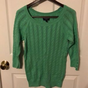 American Eagle Quarter Length Sleeve Sweater